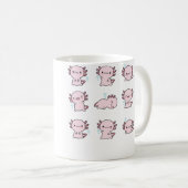 Süßes Axolotl-Set Kaffeetasse (VorderseiteRechts)