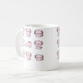 Süßes Axolotl-Set Kaffeetasse (Vorderseite Links)