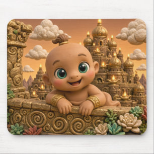 Süßes Baby-Genie, Mythisch Mousepad