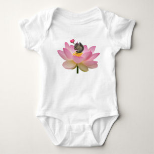 Süßes Baby-Hipster-Eichhörnchen-Babymädchen-Jersey Baby Strampler