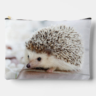 Süßes Baby-Igel-Foto Zubehörtasche