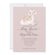Süßes Baby Lama mit weißen und rosa Blumen