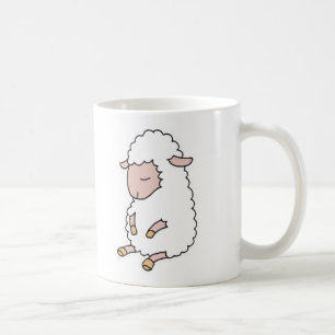 süßes Baby Lamm Kaffeetasse