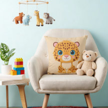 Süßes Baby-Leopard-Safari-Tier für Kinder