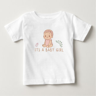 Süßes Baby-Mädchen T-Shirt – Weich & Stylisch