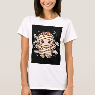 Süßes Baby-Mumien-Halloween-T-Shirt T-Shirt