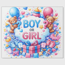 Süßes Baby-Muster-Geschenkpapier