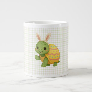 Süßes Baby-Oster-/Frühlings-Schildkröte Jumbo-Tasse