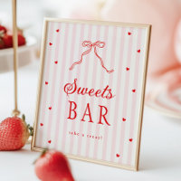 Süßes-Baby-Party-Süßigkeiten-Schild