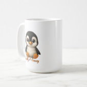 Süßes Baby Pinguin Kaffeetasse (Vorderseite Links)