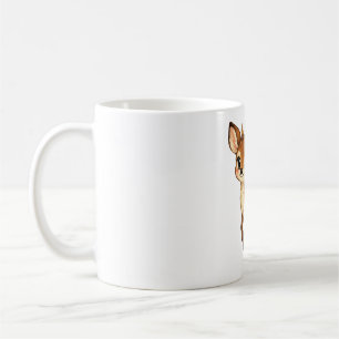Süßes Baby Rehkitz Cartoon Waldtier Hirsch Kinderz Kaffeetasse