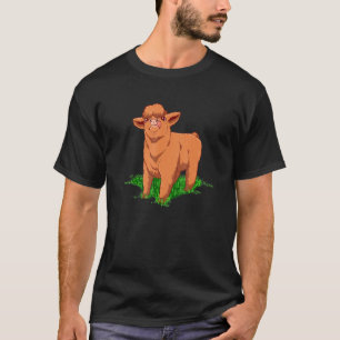 Süßes Baby-Schottisches Hochlandrind T-Shirt