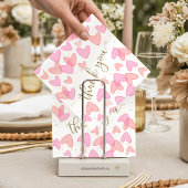 Süßes Baby Shower Valentinstag Serviette