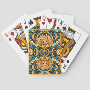 Süßes Baby-Sphinx, Mythisch Spielkarten