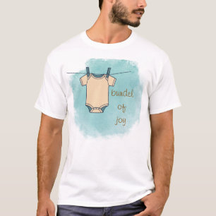 Süßes Baby-T-Shirt Bündel der Freude T-Shirt