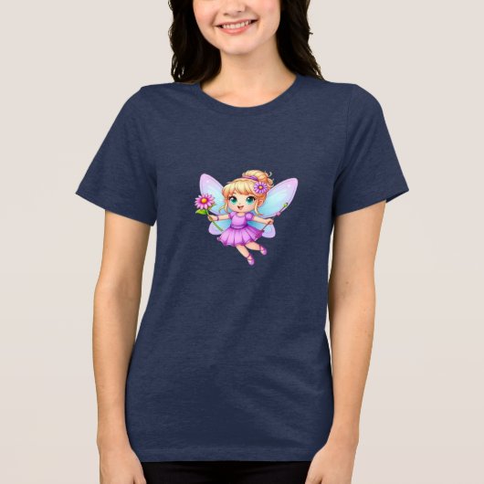 Süßes Baby Tri-Blend Shirt (Vorderseite)