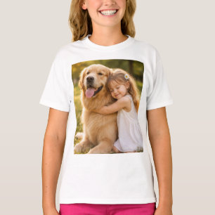 Süßes Baby-und-Hund-Passende-T-Shirt T-Shirt