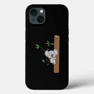 Süßes Babykoala, das auf einen Eukalyptusbaum klet Case-Mate iPhone Hülle
