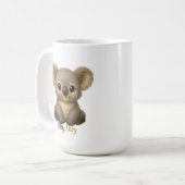 Süßes Babykoala Kaffeetasse (Vorderseite Links)