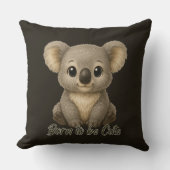 Süßes Babykoala Kissen (Vorderseite)