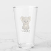 Süßes Babykoala-Trinkglas Glas (Rückseite)