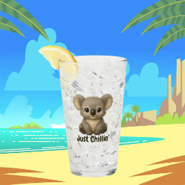 Süßes Babykoala-Trinkglas Glas