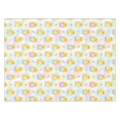 Süßes Babyküken Aquarell Ostern Tischdecke (Vorderseite (Horizontal))