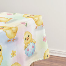 Süßes Babyküken Aquarell Ostern