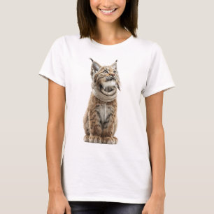 Süßes Babyluchs mit gestrickter Schärpe T-Shirt