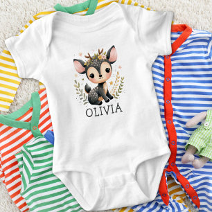 Süßes Babyreh Personalisiert Baby Strampler