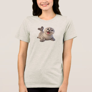 Süßes Babyrobben – Lustige arktische Robbe Tri-Blend Shirt