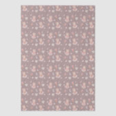 Süßes Ballerina-Bären-Muster Seidenpapier (Vorderseite)