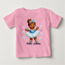 Süßes Ballerina-Lebkuchen-Mädchen T-Shirt