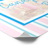 Süßes Bar Wedding oder Babydusche Schild Poster (Ecke)