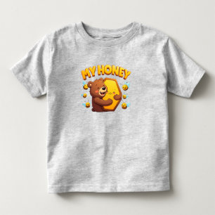 🐻 Süßes Bären-Bienen-Geschenk zum Geburtstag für Kleinkind T-shirt