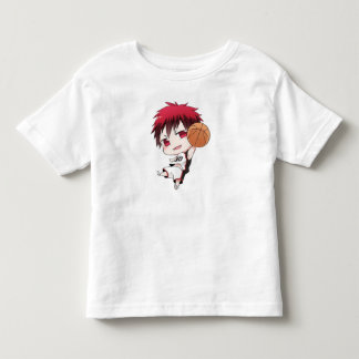 Süßes Basketball-Design Kleinkind T-shirt