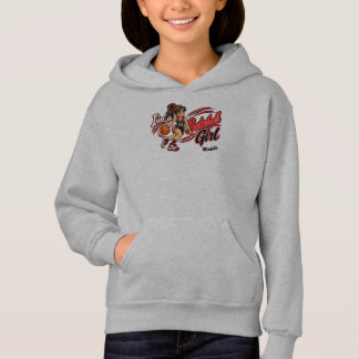 Süßes Basketball Mädchen Hoodie