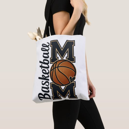 Süßes Basketball-Mutter-Spieltag-Sportgeschenk Tasche (Von Nahem)