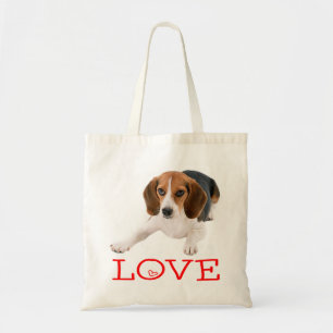 Süßes Beagle-Fan-Geschenk Welpenhund Tragetasche