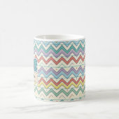Süßes benutzerdefiniertes Lehrer Retro-Schulmuster Kaffeetasse (Mittel)