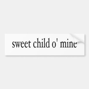 Süßes Bergwerk des Kindo Autoaufkleber