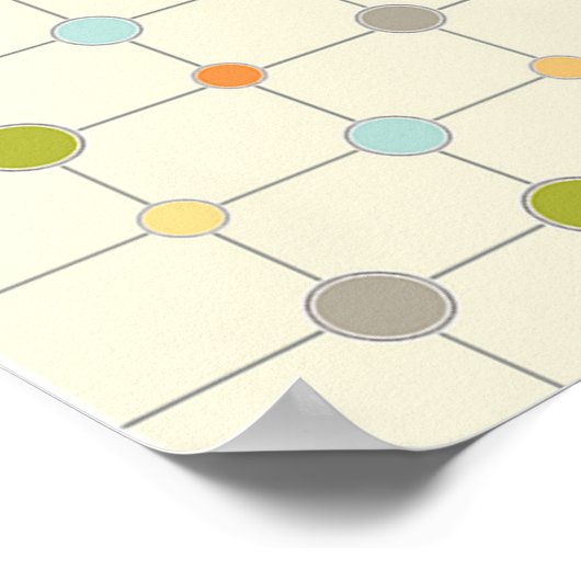 Süßes betendes Mädchen Danke Gott Poster (Ecke)