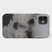 Süßes Bichon Frise Case-Mate iPhone Hülle (Rückseite (Horizontal))