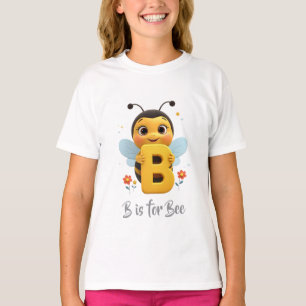 Süßes Bienen-Kinder-T-Shirt B ist für Biene Alph T-Shirt