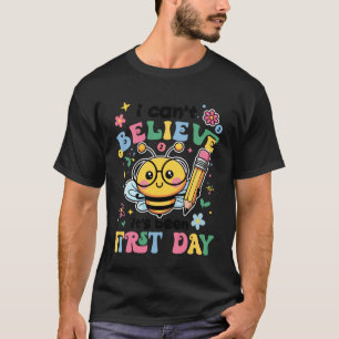 Süßes Bienen-Thema Zurück zur Schule für Lehrer Ju T-Shirt
