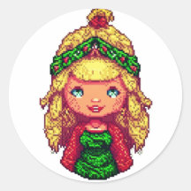Süßes blondes Mädchen