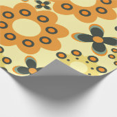 süßes Blumenblattmuster 6 Geschenkpapier (Ecke)
