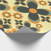 süßes Blumenblattmuster 9 Geschenkpapier (Ecke)