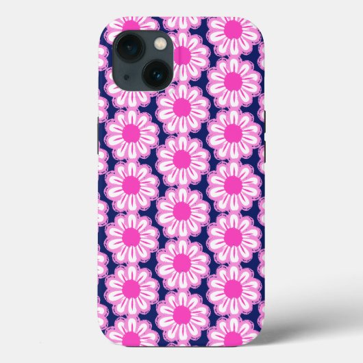 Süßes Blumenmuster Case-Mate iPhone Hülle (Rückseite)