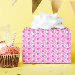 Süßes Blumenmuster Hintergrund Geschenkpapier